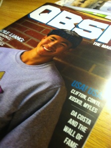 The QBSN Magazine is just one way Daly is involved within QBSN