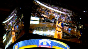 Daly was a host for Q30's Bobcats Madness show in which the arena's new HD scoreboards were unveiled